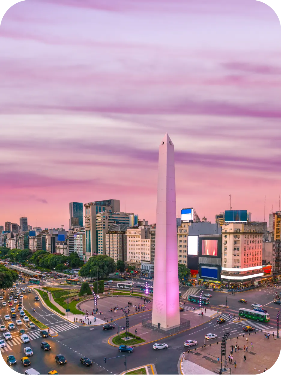 Illustration of TRAVEL eSIM Argentina eSIM travel data plan