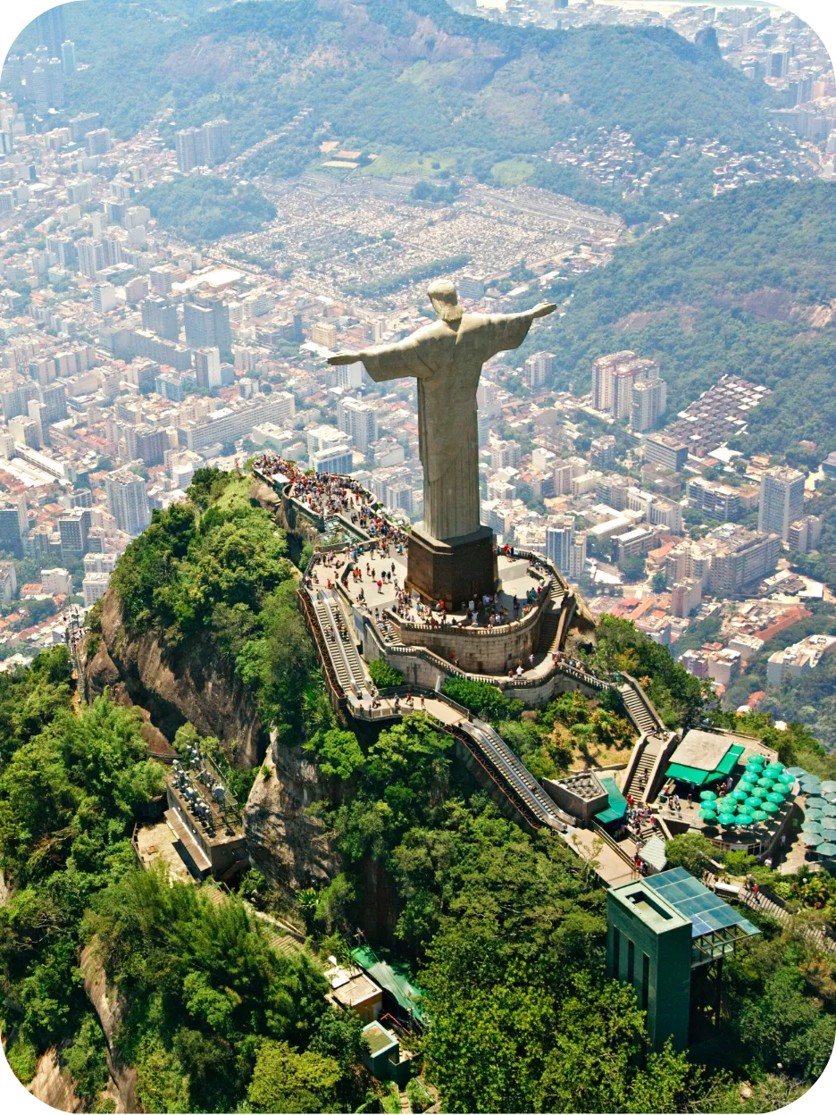 Illustration of TRAVEL eSIM BRAZIL eSIM travel data plan