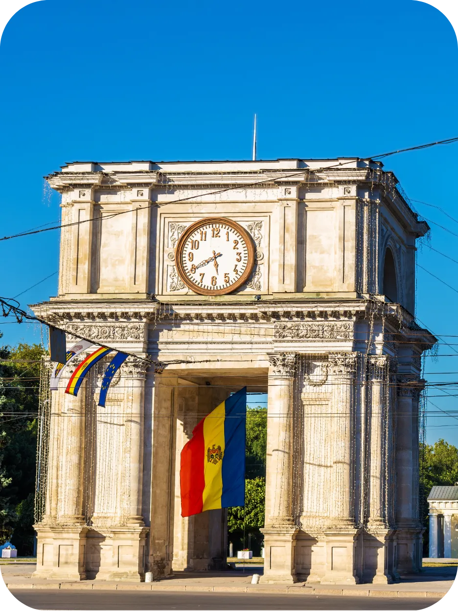 Illustration of TRAVEL eSIM Moldova eSIM travel data plan