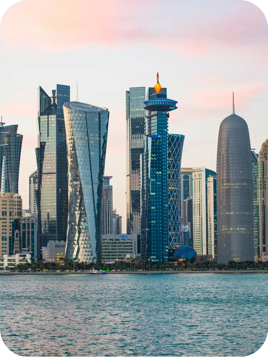 Illustration of TRAVEL eSIM QATAR eSIM travel data plan