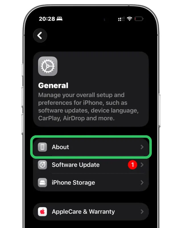 Find the right eSIM on your phone (2/4)