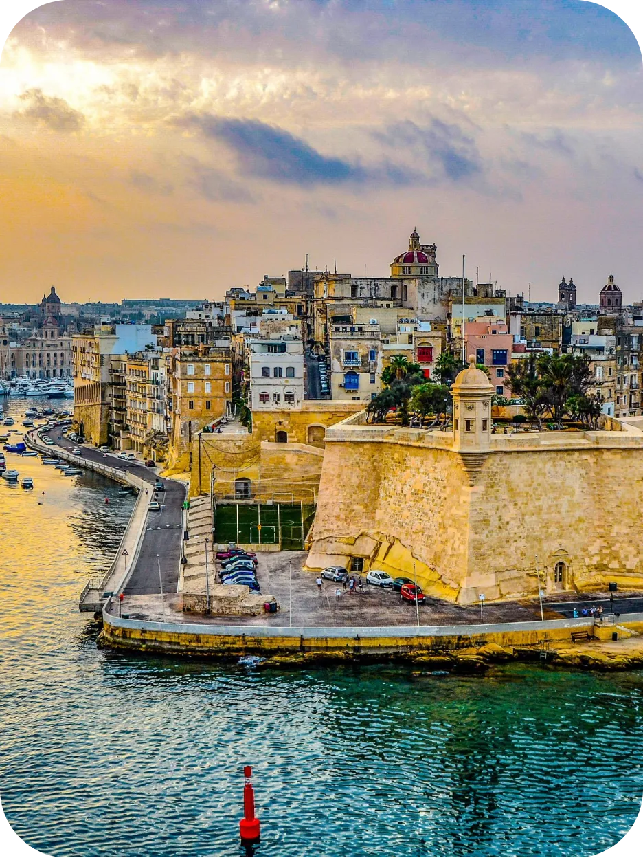 Illustration of TRAVEL eSIM MALTA eSIM travel data plan