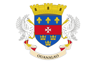 Vlag Saint-Barthélemy