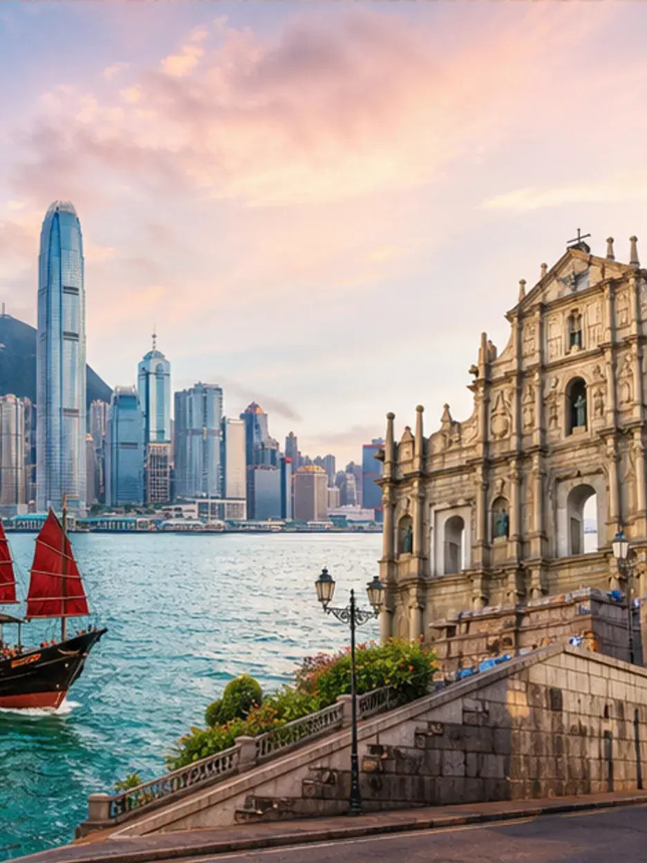 Travel landscape for the China, Hong Kong & Macao eSIM data plan