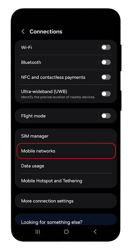 Open Mobile networks